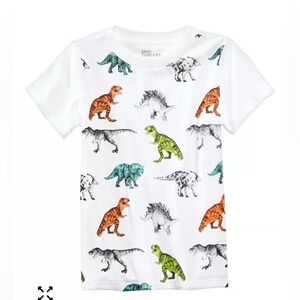 Epic Threads Kids Dinosaur Graphic Tee - White